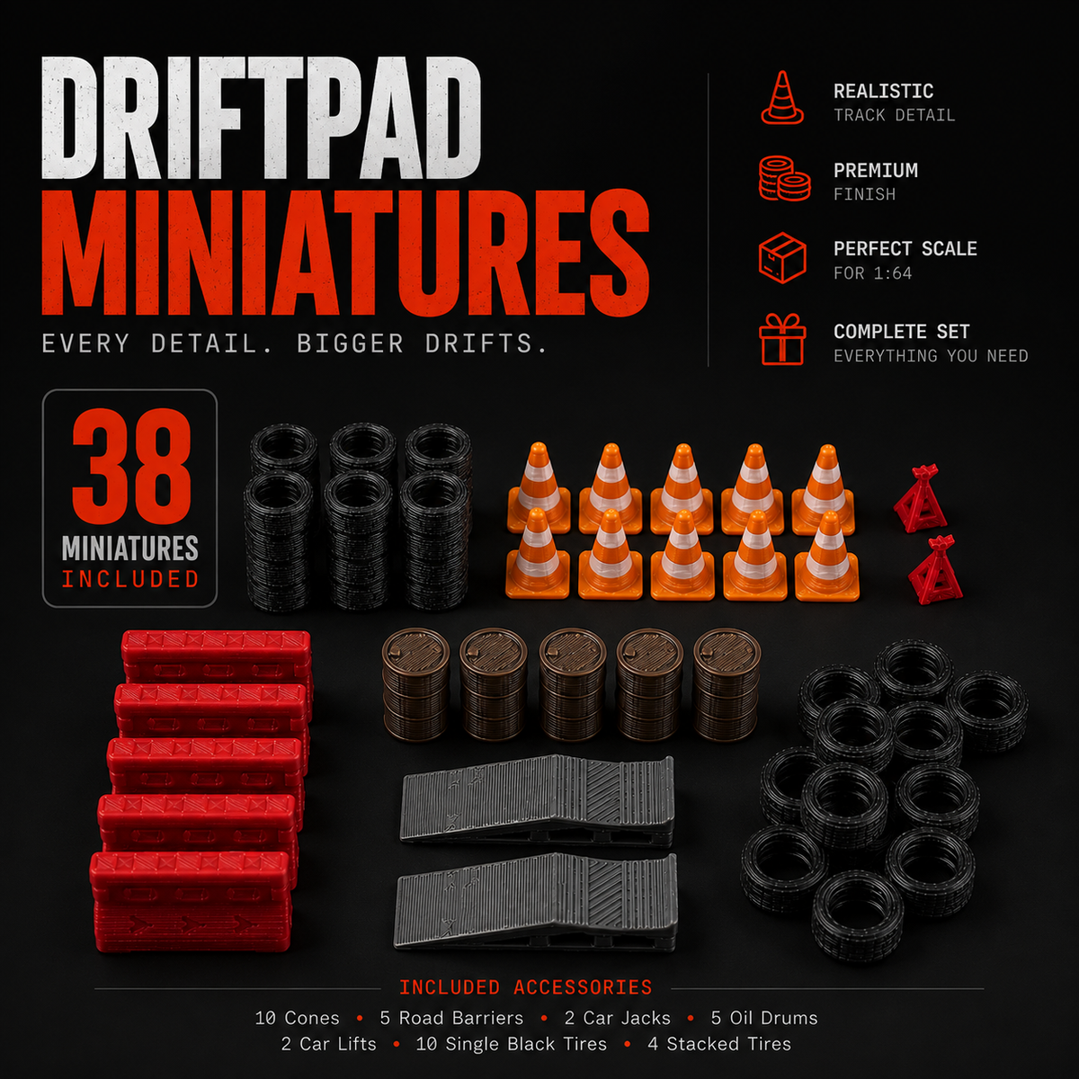 DriftPad Miniatures Pack