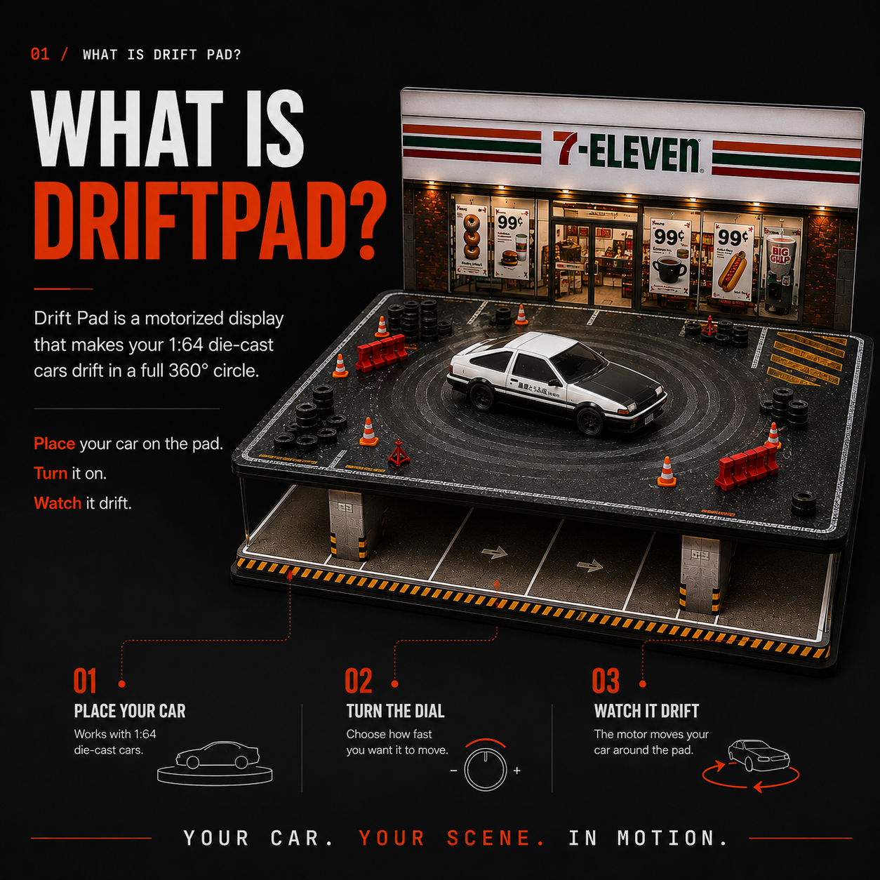7/11 DRIFTPAD